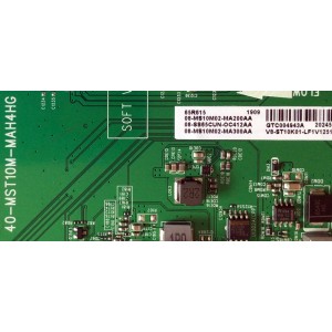 KIT DE TARJETAS PARA TV TCL / NUMERO DE PARTE MAIN 08-SS65CUN-OC412AA / 40-MST10M-MAH4HG / T-CON LJ94-41735C / RAHU11P2TA4V0 / DRIVER 08-DC71C4L-DR200AB / 40-DC700L-DRB4LG / FUENTE 08-P301W0L-PW200AB / 40-P301HL-PWA1CG / PANEL LVU650NDBL / MODELO 65R615